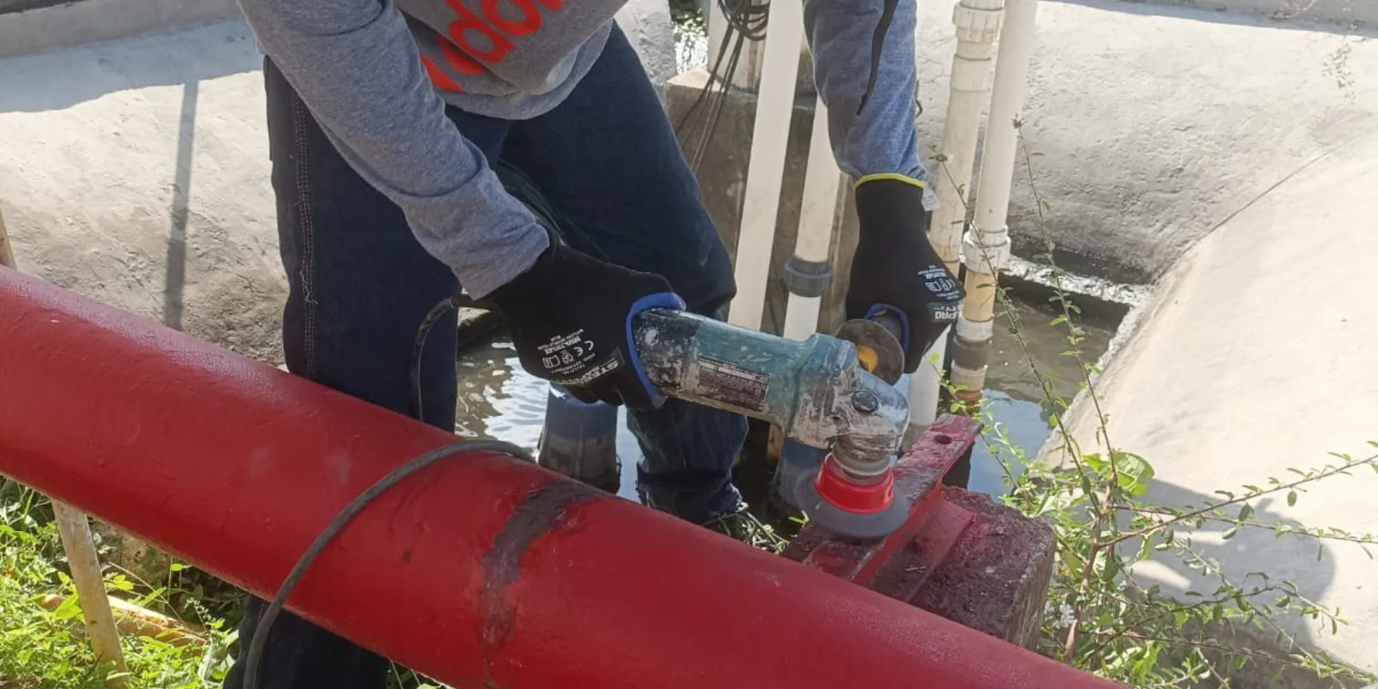 Imagen de protección contra la corrosión.